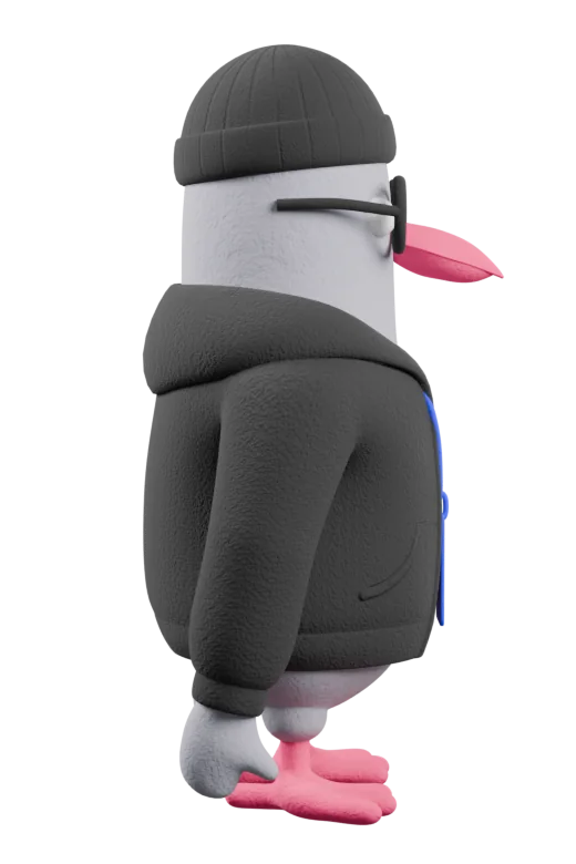 Pokey in profile.
